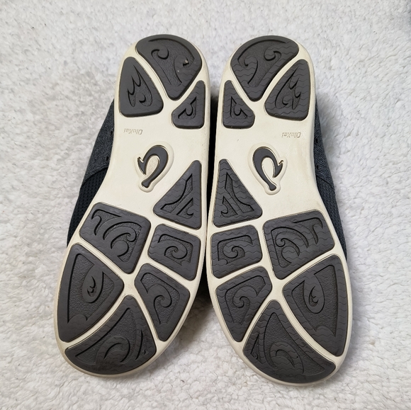 OluKai Nohea Moku Casual Drop Heel Gray Blue Shoes 10283-6C6C Men's Size 9 - Picture 6 of 7